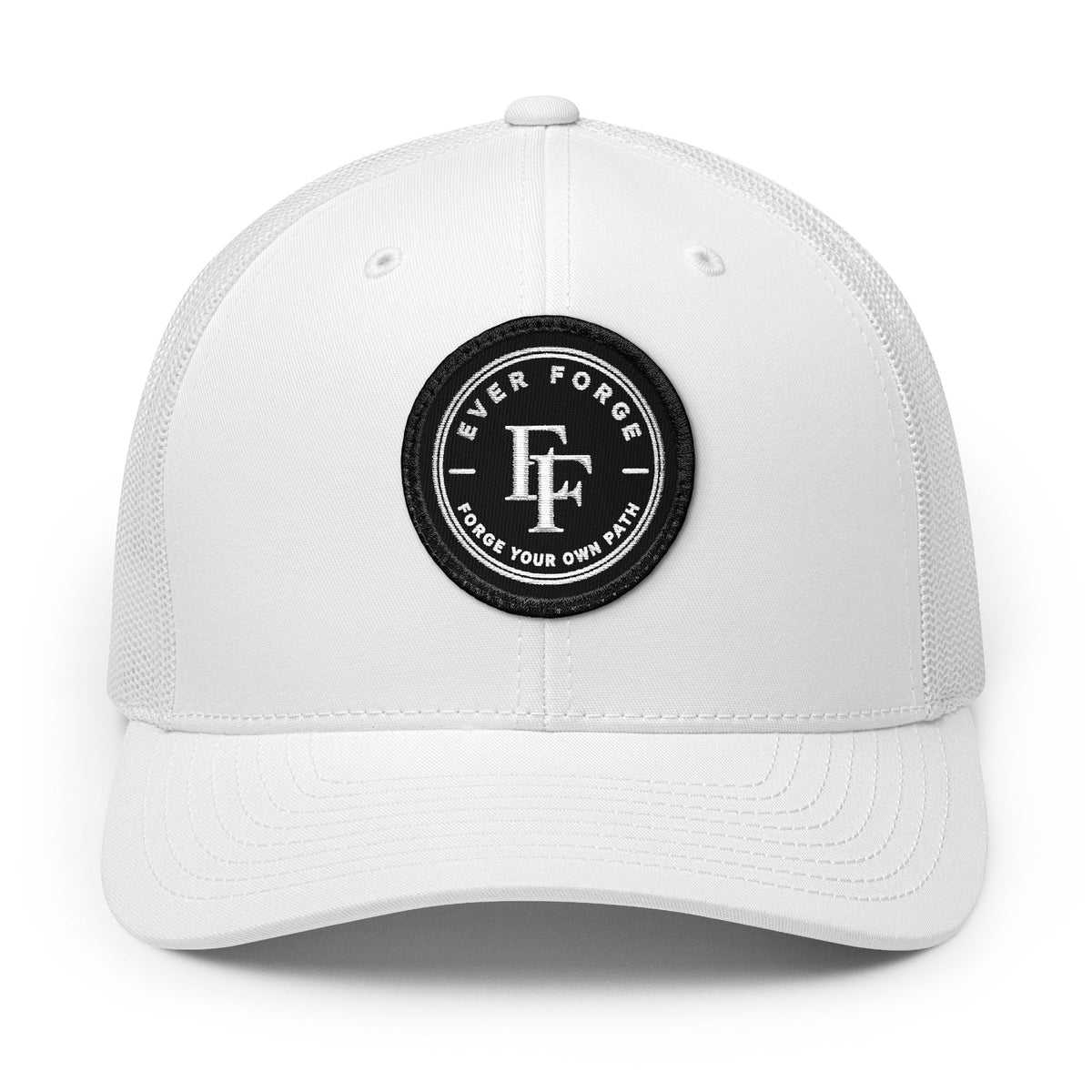 EverForge Stitched Hat w/Black Patch