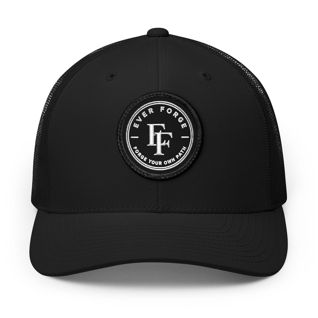 EverForge Stitched Hat w/Black Patch