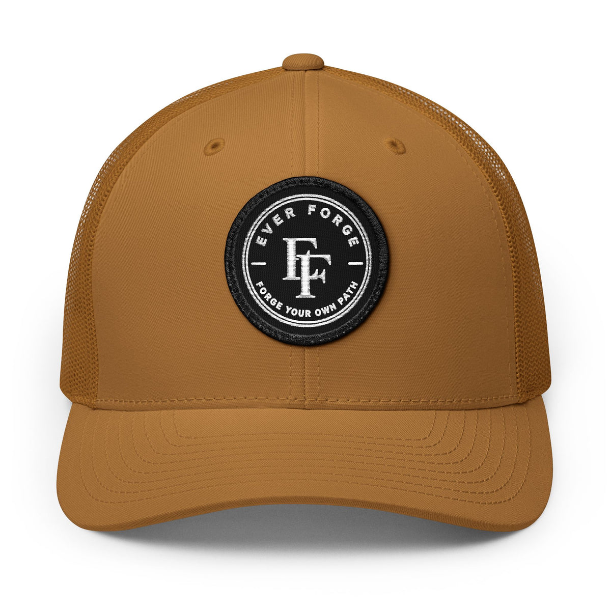 EverForge Stitched Hat w/Black Patch