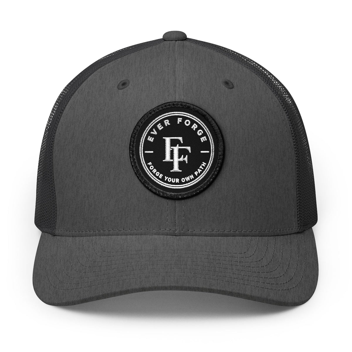 EverForge Stitched Hat w/Black Patch