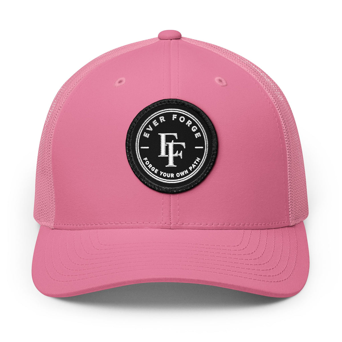 EverForge Stitched Hat w/Black Patch
