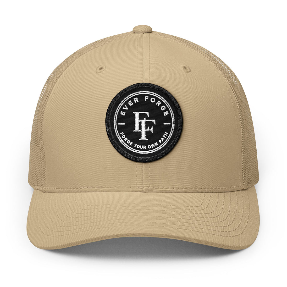 EverForge Stitched Hat w/Black Patch