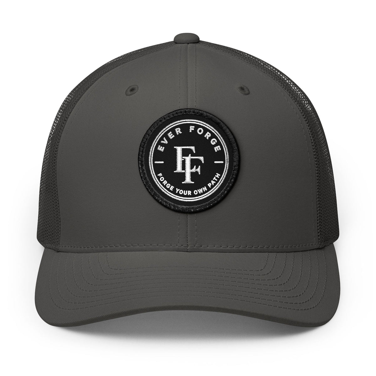EverForge Stitched Hat w/Black Patch