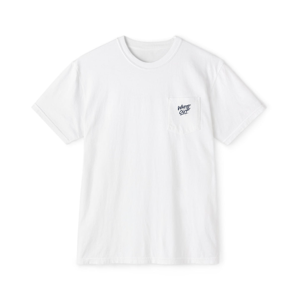 We Bleed White Football Pocket T-Shirt — College Game Day Tee