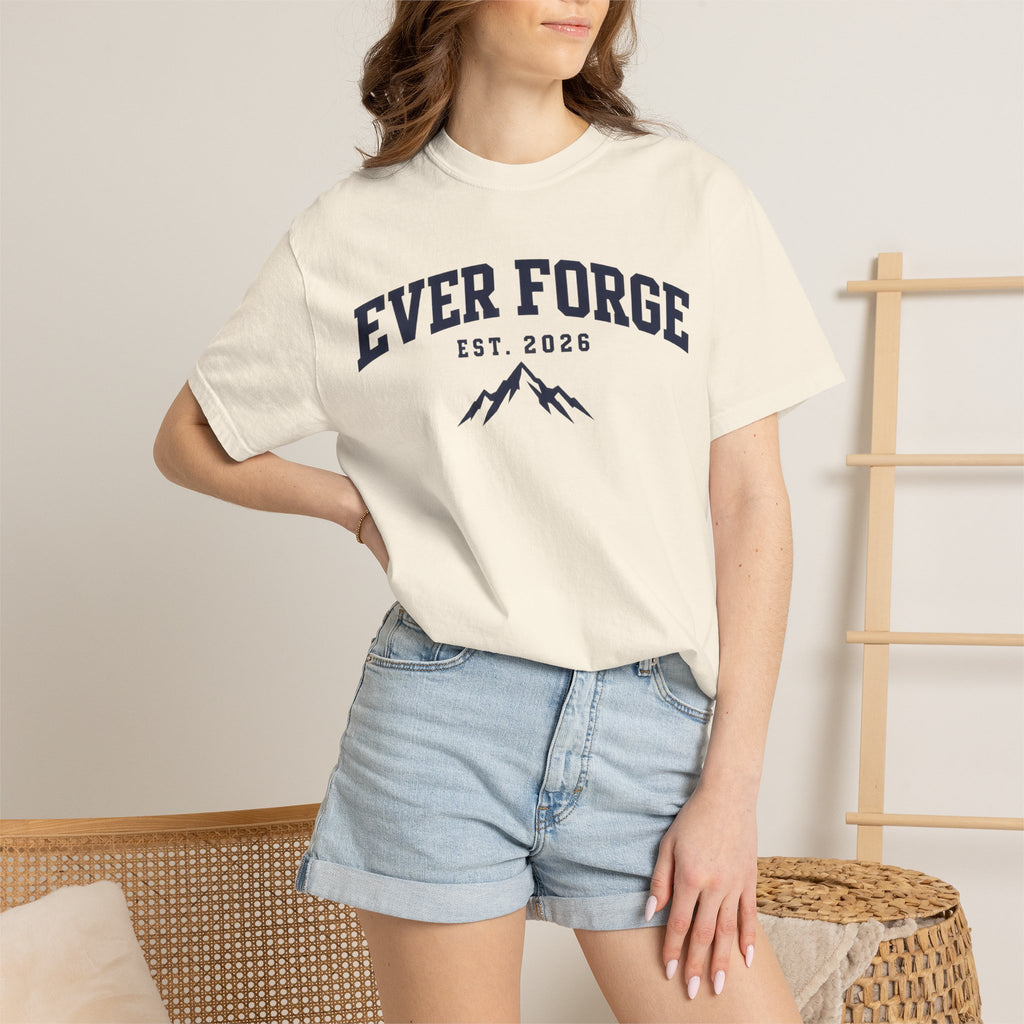 Ever Forge T-Shirt — 'Forge Your Own Path' Mountain Graphic Tee
